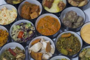 Tarrinas individuales para catering corporativo de La Cucharona