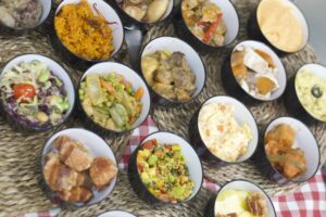 Tarrinas individuales para catering corporativo de La Cucharona